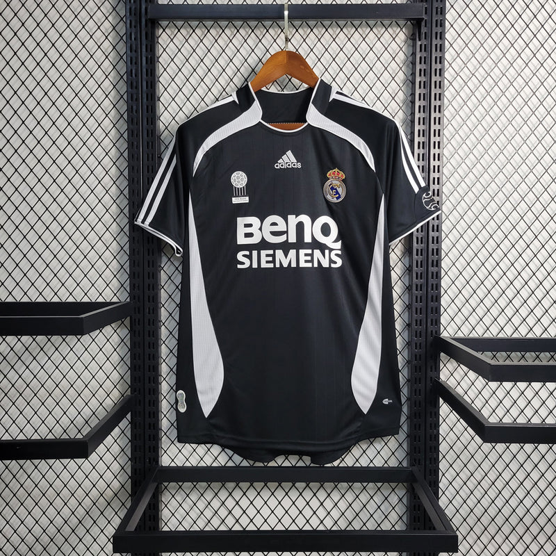 Camisa Retro Real Madrid Black